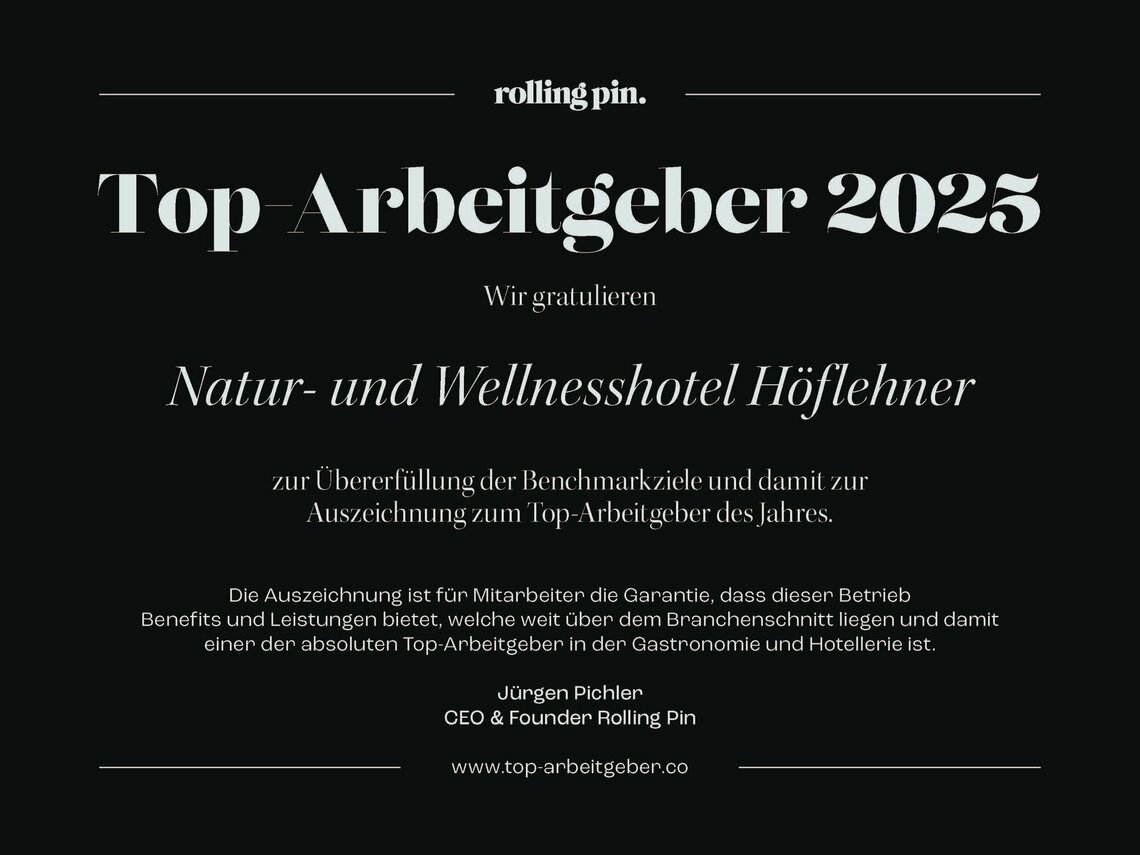 Top Arbeitgeber Urkunde